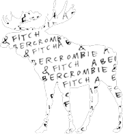 Логотип Abercrombie and Fitch в виде лося