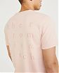 Moscow USA предлагает вам купить футболку Abercrombie Fitch розового цвета с нагрудным карманом и прозрачной надписью на спине. Модель 04569. Доставка по России, Москве и области, самовывоз