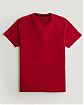 Moscow USA предлагает вам купить футболку Hollister красного цвета с нашитым лого. Модель 06243. Доставка по России, Москве и области, самовывоз.