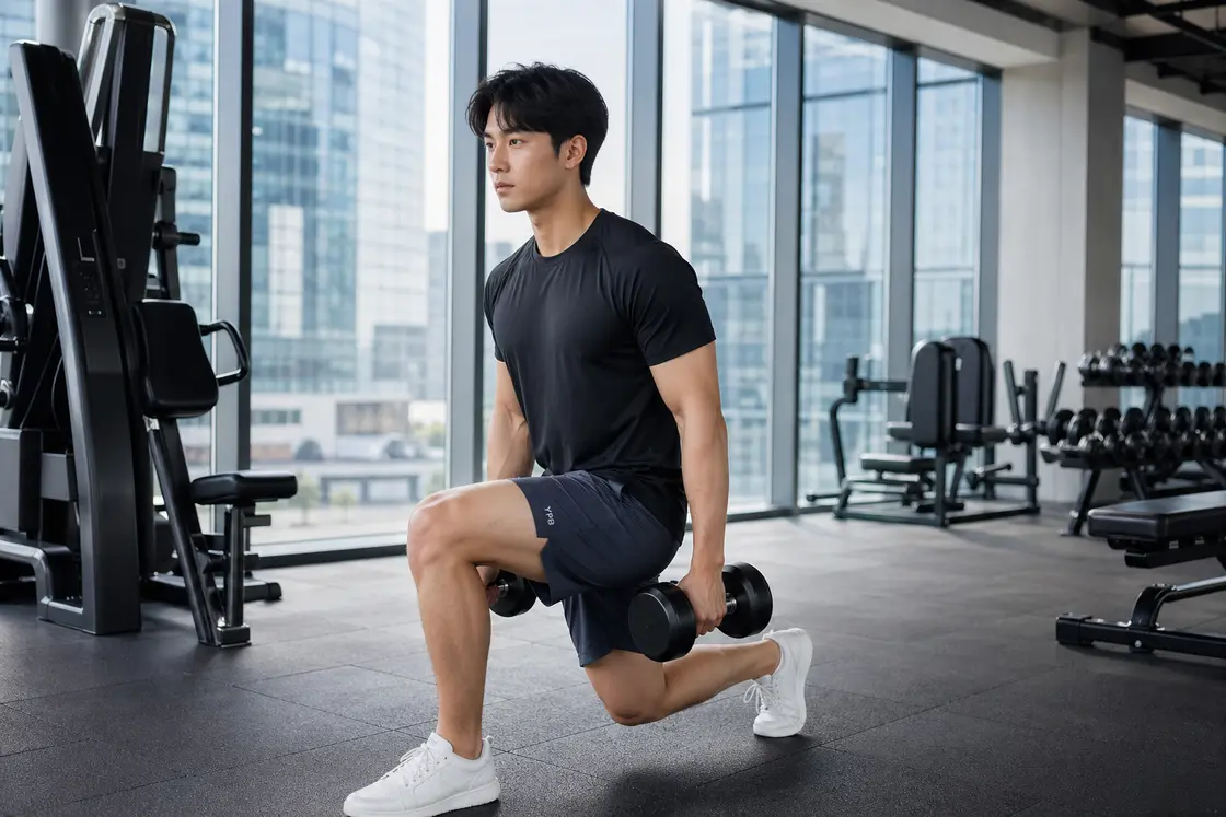 Длина и посадка мужских шорт для зала во время тренировки