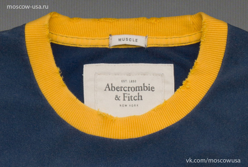 Качественное изображение мужских футболок Abercrombie & Fitch, Hollister