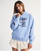 Женская толстовка Abercrombie & Fitch Чарлстон синяя — миниатюра 3