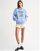 Женская толстовка Abercrombie & Fitch Чарлстон синяя — миниатюра 4