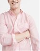 Moscow USA предлагает вам купить рубашку Abercrombie Fitch розового цвета в белую клетку с нашитым логотипом в виде лося. Модель 03835. Доставка по России, Москве и области, самовывоз