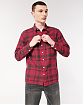 Moscow USA предлагает вам купить байковую рубашку Hollister в красную клетку. Модель 06714 . Доставка по России, Москве и области, самовывоз