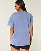 Женская футболка Hollister Oversized с принтом клубники с медведем Berry Sweet. Модель 07770. Подробное описание и цена товара. Доставка по России, Москве и Области от Moscow USA