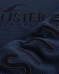 Moscow USA предлагает вам купить футболку с длинным рукавом Hollister темно-синего цвета с нашитыми надписями и лого. Модель 05565. Доставка по России, Москве и области, самовывоз