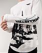 Moscow USA предлагает вам купить футболку с длинным рукавом Hollister белого цвета с принтом гор и леса. Модель 06170. Доставка по России, Москве и области, самовывоз