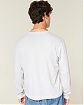 Мужская футболка Hollister с длинным рукавом из хлопка. Оригинальная модель 08153, бесплатная доставка и примерка по России.