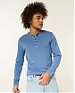 Мужской лонгслив хенли Hollister из мягкого хлопка с эффектом стирки и пуговицами. Оригинальная модель 08152, бесплатная доставка и примерка по России.