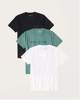 3 Футболки Abercrombie 