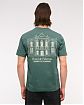 Мужская графическая футболка Abercrombie & Fitch с биополировкой, цвет зеленый принт Палермо спереди и сзади. Оригинальная модель, бесплатная доставка и примерка по России.