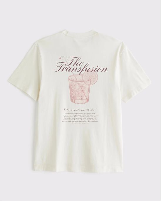 Мужская футболка Abercrombie & Fitch SoftAF с принтом гольфа на груди и спине. Оригинальная модель, бесплатная доставка и примерка по России.