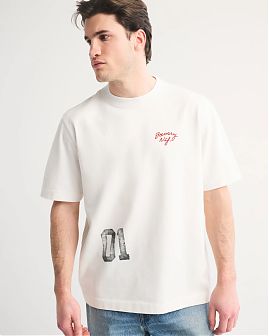Плотная футболка Abercrombie