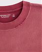 Мужская футболка Abercrombie & Fitch бордового цвета из плотной ткани с вышивкой на груди. Оригинальная модель, бесплатная доставка и примерка по России.