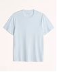 Moscow USA предлагает вам купить футболку Abercrombie Fitch голубого цвета из модального хлопка. Модель 06962. Доставка по России, Москве и области, самовывоз