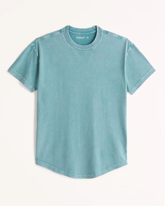 Moscow USA предлагает вам купить винтажную футболку Abercrombie Fitch синего цвета из плотной ткани. Модель 06632. Доставка по России, Москве и области, самовывоз