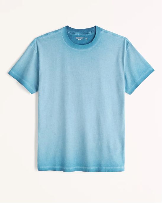 Moscow USA предлагает вам купить футболку Abercrombie Fitch синего цвета. Модель 06574. Доставка по России, Москве и области, самовывоз