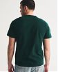 Мужская футболка Abercrombie & Fitch из плотного хлопка с круглым вырезом и прямым низом. Оригинальная модель 08195, бесплатная доставка и примерка по России.