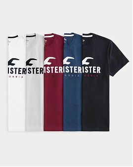 5 Футболок Hollister