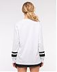 Женский лонгслив YPB Active Cotton-Blend белого цвета с длинным рукавом. Модель 07773. Бесплатная доставка по России, Москве и Области от Moscow USA