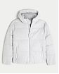 Мужская куртка Hollister из мягкого флиса со стегаными секциями, капюшоном и карманами. Оригинальная модель 08157, бесплатная доставка и примерка по России.