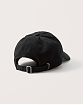 Moscow USA предлагает вам купить безразмерную кепку Abercrombie Fitch черного цвета с белой нашитой надписью. Модель 05534. Доставка по России, Москве и области, самовывоз.
