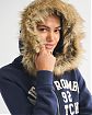 Женская толстовка Abercrombie & Fitch с меховой отделкой — миниатюра 5