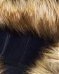 Женская толстовка Abercrombie & Fitch с меховой отделкой — миниатюра 2
