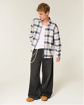 Фланелевая рубашка Hollister