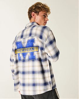 Фланелевая рубашка Hollister