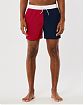 Moscow USA предлагает вам купить плавательные  шорты Hollister синего и красного цветов с логотипом. Модель 06825. Доставка по России, Москве и области, самовывоз.