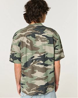 Плотная футболка Hollister