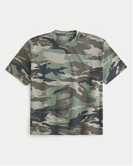 Плотная футболка Hollister