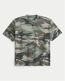 Плотная футболка Hollister