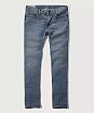 Moscow USA предлагает вам купить рваные джинсы Abercrombie Fitch Skinny Jeans синего цвета. Модель 02539. Доставка по России, Москве и области, самовывоз.