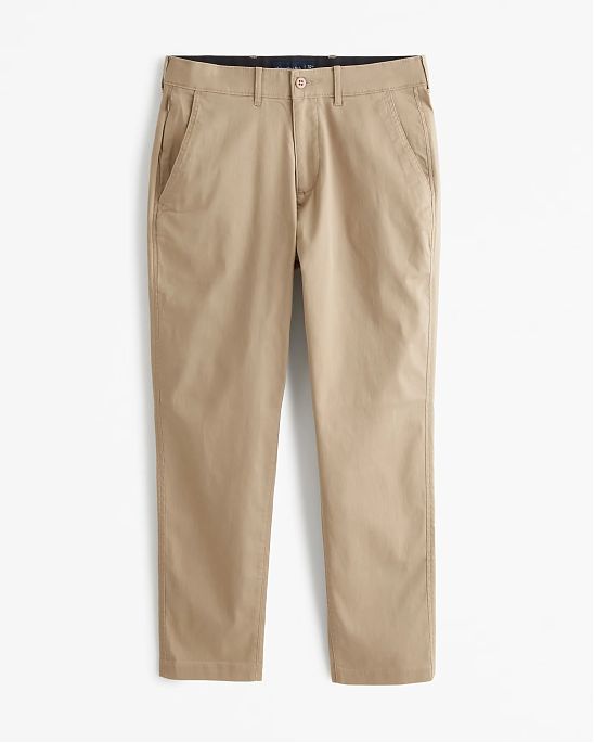 Moscow USA предлагает вам купить универсальные штаны на каждый день Abercrombie & Fitch Athletic Skinny Modern Chino цвета хаки. Модель 07589. Бесплатная доставка по России, Москве и области, самовывоз.