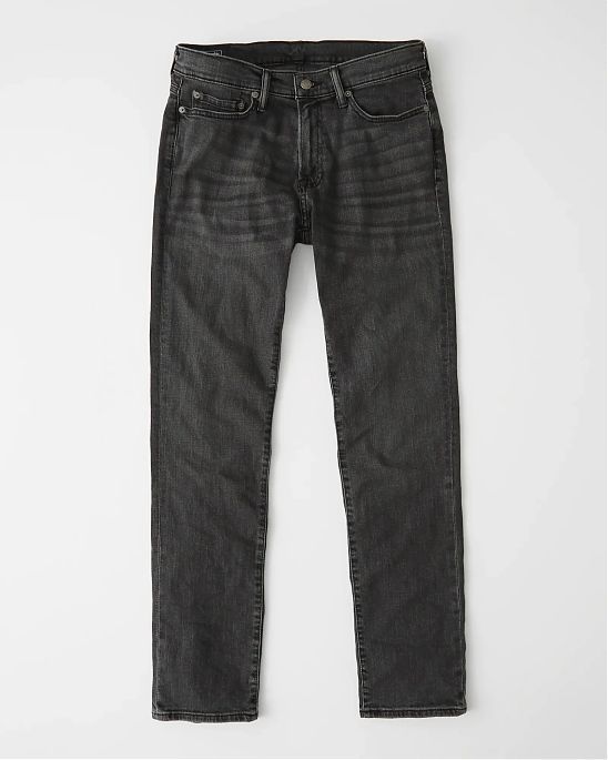 Moscow USA предлагает вам купить джинсы Abercrombie Fitch Straight Jeans черного цвета. Модель 03353. Доставка по России, Москве и области, самовывоз.