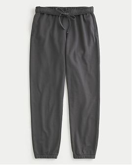 Флисовые джоггеры Hollister
