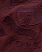 Moscow USA предлагает вам купить футболку Abercrombie Fitch бордового цвета с фирменными элементами и надписями. Модель 05267. Доставка по России, Москве и области, самовывоз