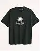 Moscow USA предлагает вам купить футболку Abercrombie Fitch Oversized темно-зеленого цвета с фирменным принтом Beverly Hills. Модель 06181. Доставка по России, Москве и области, самовывоз
