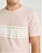 Moscow USA предлагает вам купить футболку Abercrombie Fitch розового цвета с белой полоской на груди. Модель 04715. Доставка по России, Москве и области, самовывоз