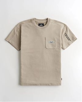 Футболка-толстовка Hollister Oversized