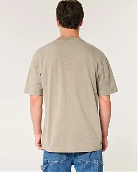 Плотная футболка Hollister