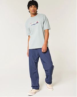 Плотная футболка Hollister