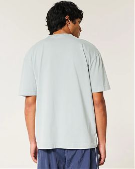 Плотная футболка Hollister