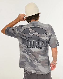 Плотная футболка Hollister