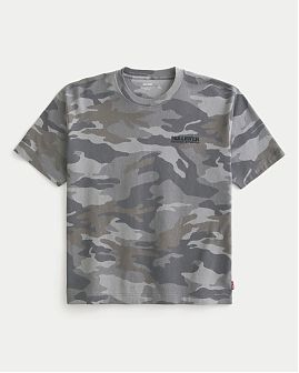 Плотная футболка Hollister