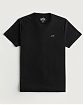 Moscow USA предлагает вам купить футболку Hollister черного цвета с нашитым лого. Модель 06237 . Доставка по России, Москве и области, самовывоз.