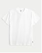 Moscow USA предлагает вам купить мужскую утолщенную футболку Hollister белого цвета. Модель 07070. Доставка по России, Москве и области, самовывоз.